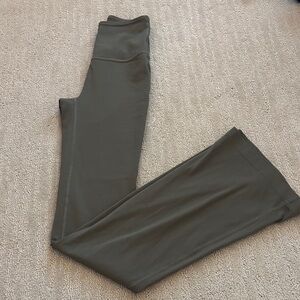 Lululemon Olive Green Align high rise mini flare Leggings - 0